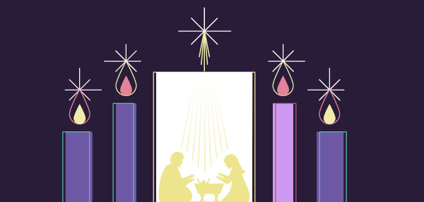 Advent and Christmas media kit — Advertise your congregation’s service schedule with free, customizable resources and invite your community members to worship.